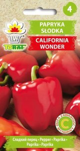 TORAF PAPRYKA CALIFORNIA WONDER CAPSICUM ANNUUM L. [0,5 G] 1