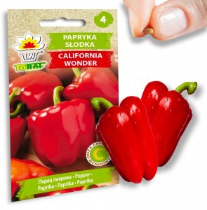 TORAF PAPRYKA CALIFORNIA WONDER CAPSICUM ANNUUM L. [0,5 G] 2