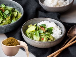 Pasta zielona curry hot chilli ostra przyprawa marynata azjatycka green curry aroy-d 50g 4