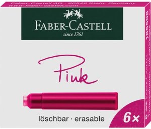 FABER-CASTELL Tintenpatronen Standard pink 6er 10Stk 1