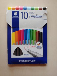 STAEDTLER Fineliner triplus rPP, 10STück 2