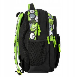 PLECAK SZKOLNY FOOTBALL GREEN STK-15 PB1/12 6