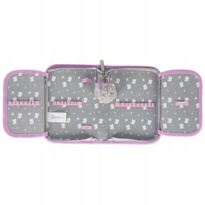 Piórnik Starpak PIORNIK 1ZAM 2KLAP STK-35 KITTY PLUSH PB12/48 5
