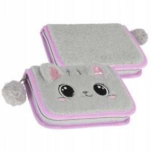 Piórnik Starpak PIORNIK 1ZAM 2KLAP STK-35 KITTY PLUSH PB12/48 6