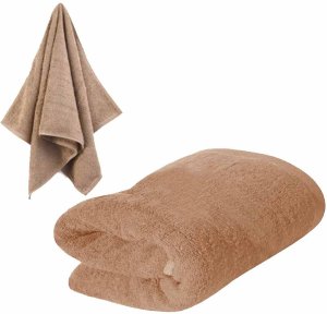 Ręcznik Frotte Kąpielowy 140X70 Gruby Bawełniany Chłonny 500G Rimini Beżowy York Tekstylia Rimini Beżowy 5907775521189 1