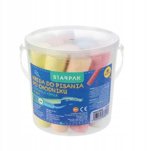 Starpak KREDA CHODNIKOWA 6KOL WIAD 15SZT STK PUD 1/24 2