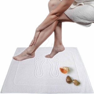 Ręcznik Do Nóg  Stóp Biały Hotelowy Stopka 400G Bawełniany Dywanik Frotte York Tekstylia Rosa 400 Biała  5000128273978 1
