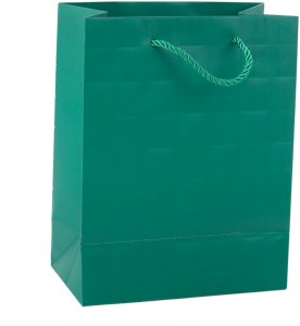 Torba Prezentowa Elegancka Tłoczone Kwadraty 23 x 18 x 10,5 cm 4