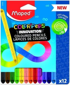 Kredki z grafitu Infinity 12szt. MAPED EDUKAMP 1