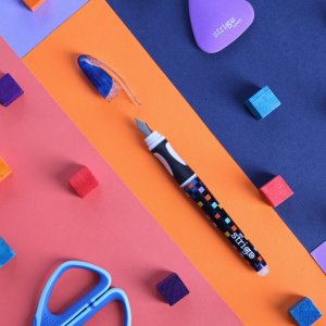 Pióro wieczne ścieralne wymazywalne z stalówką nauki pisania Szach STRIGO 4