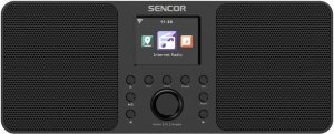 Sencor Radio Internetowe Moc 2x10W,WiFi,FM,DAB+,USB, wys.LCD 1