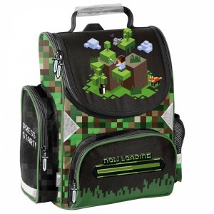 TORNISTER MINECRAFT GRA SZKOLNY GAMING GRY DLA CHŁOPAKÓW DO 1 KLASY GAMER 1