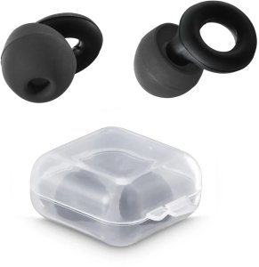ZATYCZKI DO USZU WIELOKROTNEGO UŻYTKU Z ETUI CZARNE 2