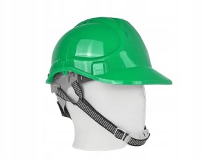 Kask ochronny budowlany BHP regulowany – zielony (50) 3
