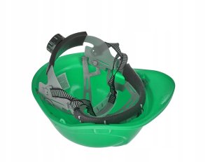 Kask ochronny budowlany BHP regulowany – zielony (50) 6