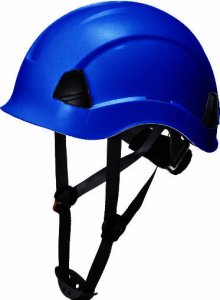 Kask Hełm Roboczy Do Pracy Na Wysokościach 4-Pkt - Blue Bez Daszka Alpin Consorte 0000004509 5000128649421 1