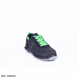 BIBURG MF ESD S3S SR - Półbuty bezpieczne podnosek włókno szklane antyprzebiciowa wkładka podeszwa PU/TPU cholewka PUTEK lepsza oddychalność 45 3