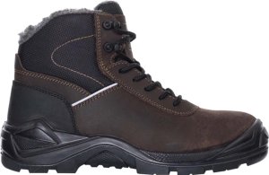 ARDONLEADERWIN S3 CI SRC G3393 - Zimowe skórzane trzewiki robocze NUBUCK PODESZWA PU/PU wodoodporne antypoślizgowe wkładka antyprzebiciowa 45 1
