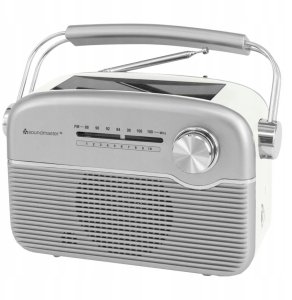 RADIO FM SOUNDMASTER TR480SI z PANELEM SŁONECZNYM O MOCY 0,3Wp, 3W, AKU Li-Ion 1