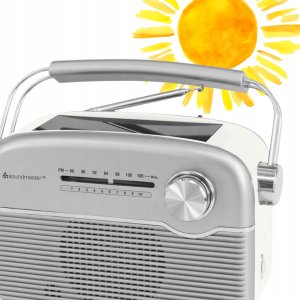 RADIO FM SOUNDMASTER TR480SI z PANELEM SŁONECZNYM O MOCY 0,3Wp, 3W, AKU Li-Ion 5
