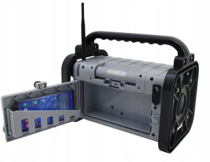 RADIO SOUNDMASTER DAB80SG DAB+ / FM-RDS, BT 5.0, AKU Li-Ion, 5W 4