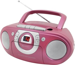 BOOMBOX SOUNDMASTER SCD5100PI FM, CD/CD-R/RW, KASETA, SIECIOWO-BATERYJNY, AUX-IN 1