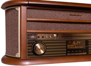 GRAMOFON SOUNDMASTER NR565DAB CD/MP3 KASETA USB BT FM, NAGRYWANIE USB, 2x5W 9