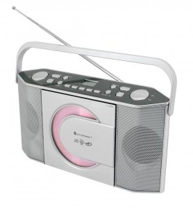 BOOMBOX SOUNDMASTER RCD1755SI FM-PLL, CD/CD-R/RW/MP3, PIONOWY ODTWARZACZ CD 1