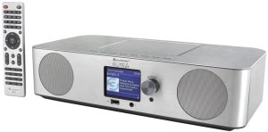 SYSTEM MULTIMEDIALNY SOUNDMASTER ICD2060SI WLAN/DAB+/FM CD/MP3 USB, BT LED 2x15W 2