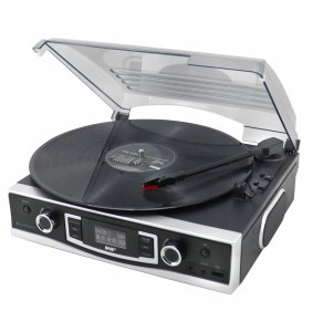 GRAMOFON STEREO SOUNDMASTER PL590SW DAB+/FM-RDS USB-MP3 NAGRYWANIE USB, AUX-IN 2