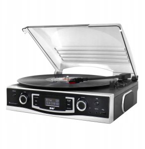 GRAMOFON STEREO SOUNDMASTER PL590SW DAB+/FM-RDS USB-MP3 NAGRYWANIE USB, AUX-IN 5