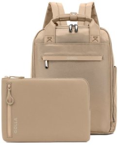 Zestaw plecak i etui na laptopa 14 cali, Coffee - pasuje do urządzeń „do” 35.5 cm 1