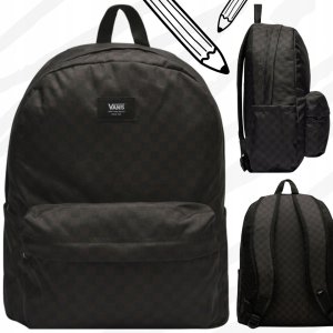 Vans Plecak Old Skool Check Czarne (VN000H4XBA51) 4