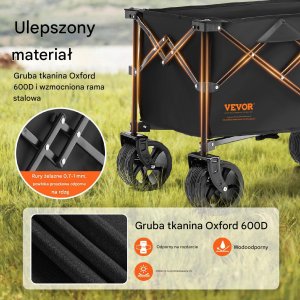 Składany Wózek Plażowy 113 L 3