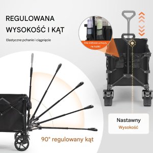 Składany Wózek Plażowy 113 L 5