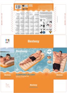 Bestway MATTRESS INFLATABLE 43836 183x84CM 20