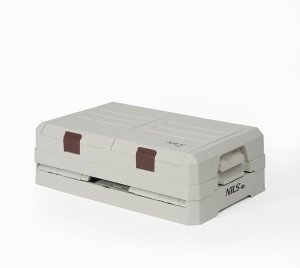 NCB4003 SKŁADANA SKRZYNIA KEMPINGOWA Z POKRYWĄ 50L NILS CAMP 4