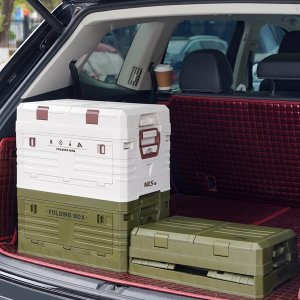 NCB4003 SKŁADANA SKRZYNIA KEMPINGOWA Z POKRYWĄ 50L NILS CAMP 5