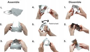 Trangia Triangle Stove z palnikiem 6