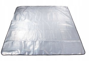 Koc plażowy z izolacją 200x200 (szaro-niebieski) (12) 8