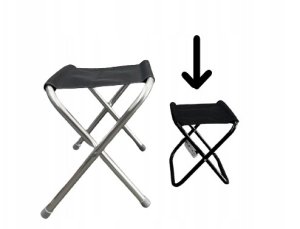 Krzesełko – mini taboret składany turystyczny (zielony) (50) 2