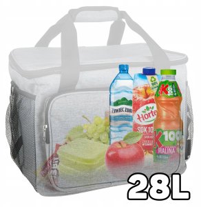 Lodówka turystyczna KELTIN Torba termiczna 28L + dwa wkłady chłodzące 2