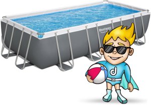 Basen ogrodowy stelażowy 549 x 274 x 122 cm 17w1 Bestway 56465 3