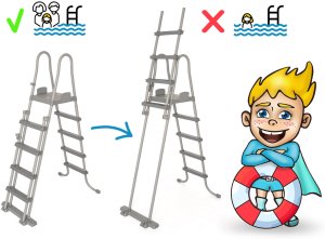 Basen ogrodowy stelażowy 549 x 274 x 122 cm 17w1 Bestway 56465 10