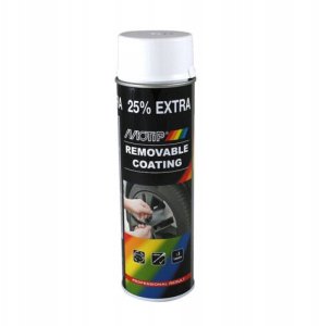 Dažai REMOVABLE COATING  balti blizgantys 500ml 1