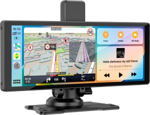 Stacja multimedialna 10&quot; Android Auto Apple Carplay z DVR i kamerą cofania Kruger&amp;Matz 4