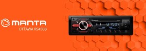 Radio samochodowe bluetooth 1 DIN Manta Ottawa RS4508 2
