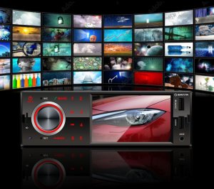 Radio Samochodowe Manta Toronto II 4x50W 1DIN KAMERA COFANIA BT AUX USB MP3 11