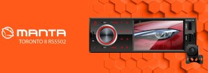Radio Samochodowe Manta Toronto II 4x50W 1DIN KAMERA COFANIA BT AUX USB MP3 14