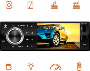 Radio Samochodowe Manta Toronto II 4x50W 1DIN KAMERA COFANIA BT AUX USB MP3 2